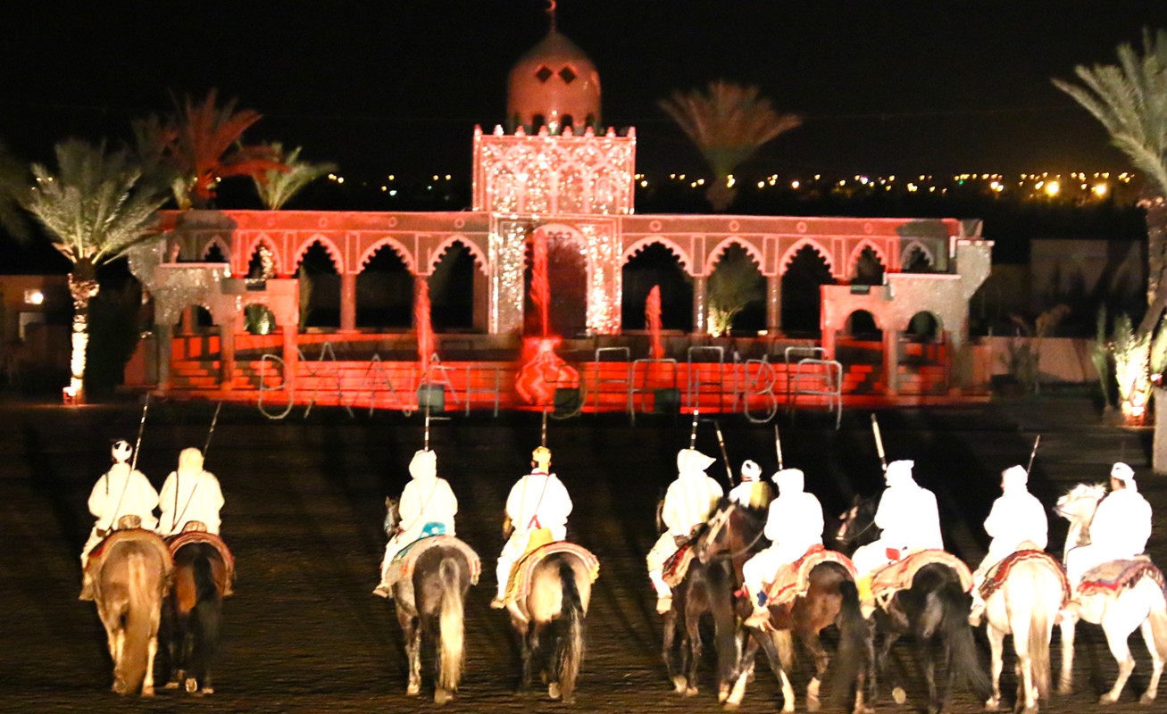 Fantasia in Chez Ali' in Marrakech